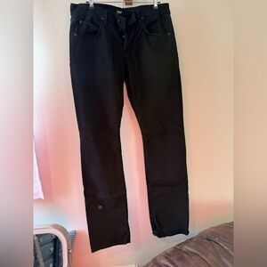Hudson Jeans Men's Black Straight Jeans